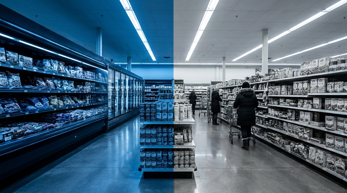 Which Major Grocery Store Chains Lean Republican or Democrat with Their Political Donations?